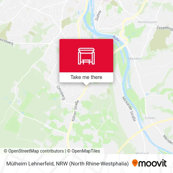 Карта Mülheim Lehnerfeld