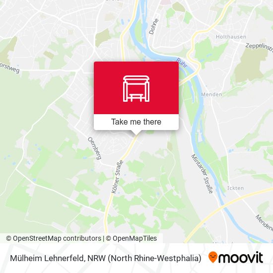 Карта Mülheim Lehnerfeld