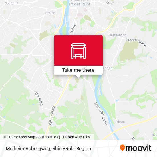 Mülheim Aubergweg map