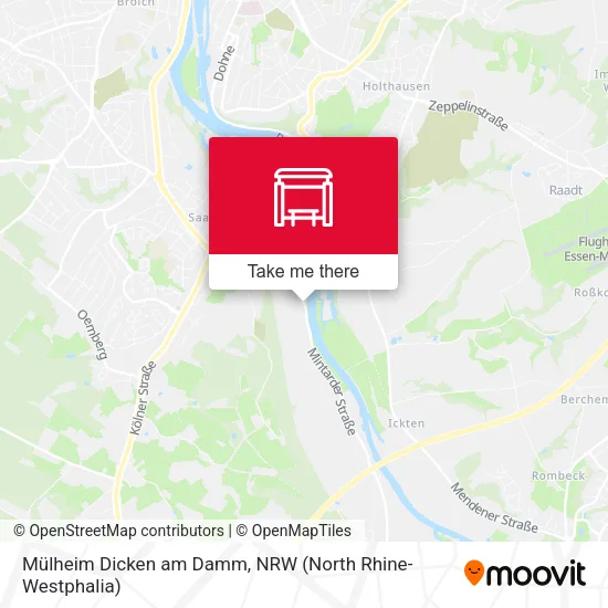 Карта Mülheim Dicken am Damm