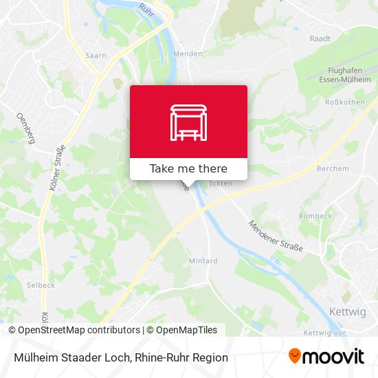 Mülheim Staader Loch map