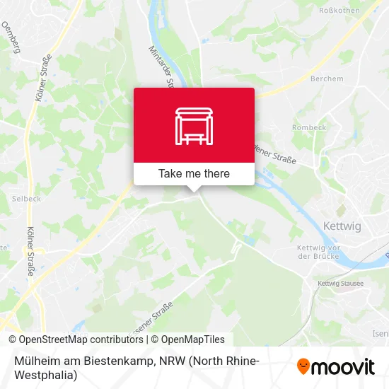 Карта Mülheim am Biestenkamp