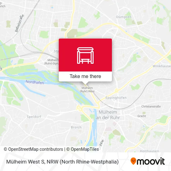 Карта Mülheim West S