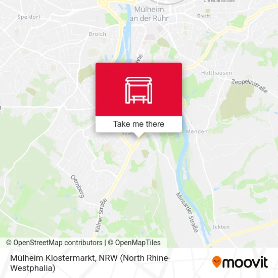 Карта Mülheim Klostermarkt