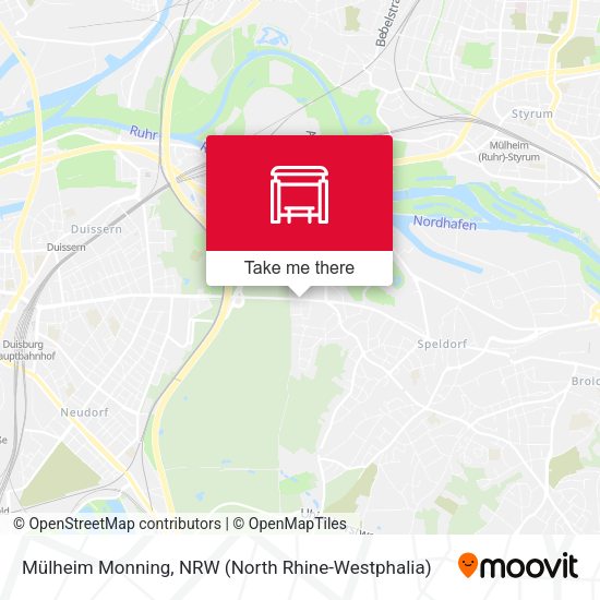 Карта Mülheim Monning