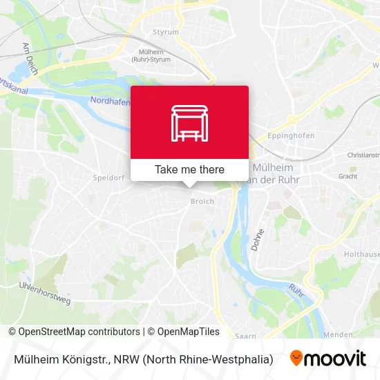 Карта Mülheim Königstr.