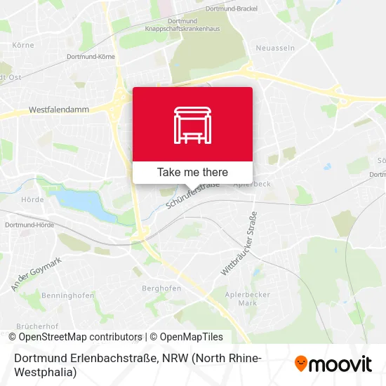 Карта Dortmund Erlenbachstraße