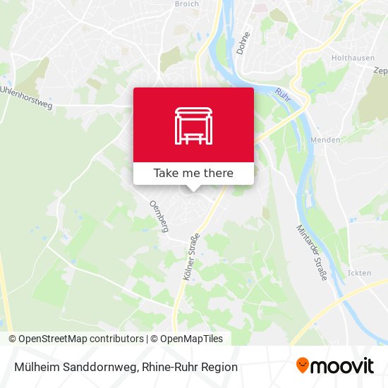 Mülheim Sanddornweg map