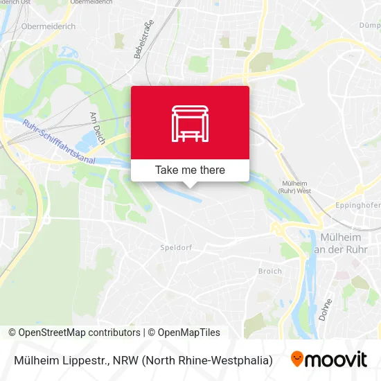 Карта Mülheim Lippestr.