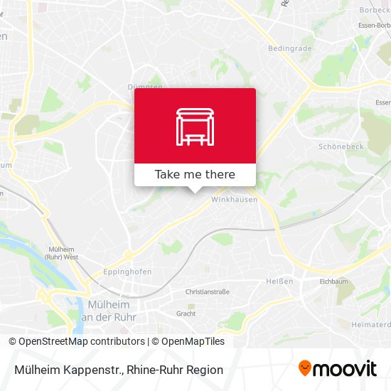Mülheim Kappenstr. map