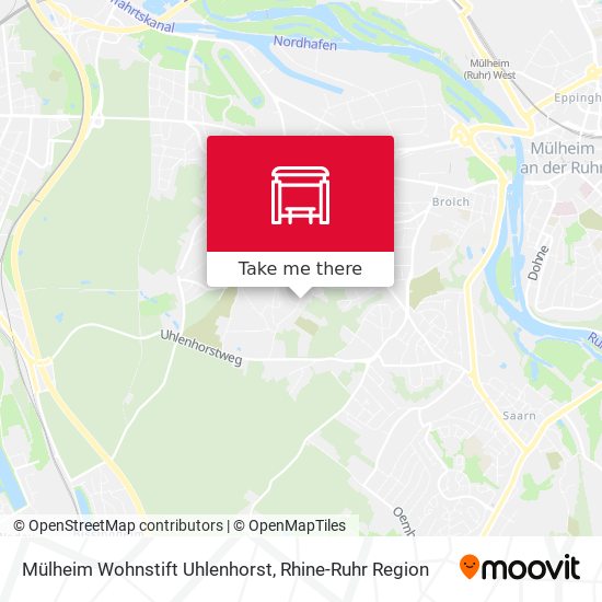 Mülheim Wohnstift Uhlenhorst map