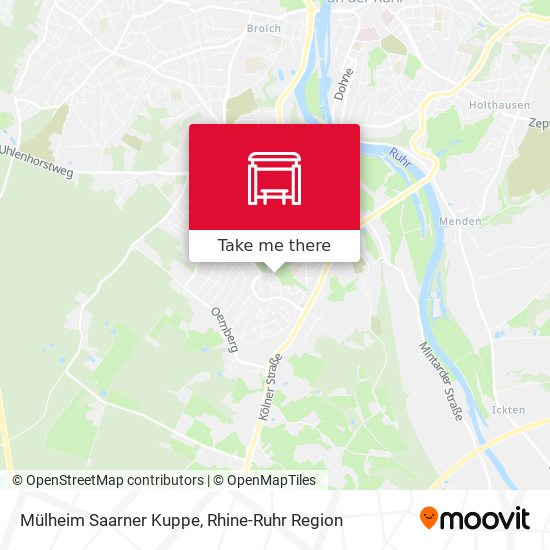 Mülheim Saarner Kuppe map