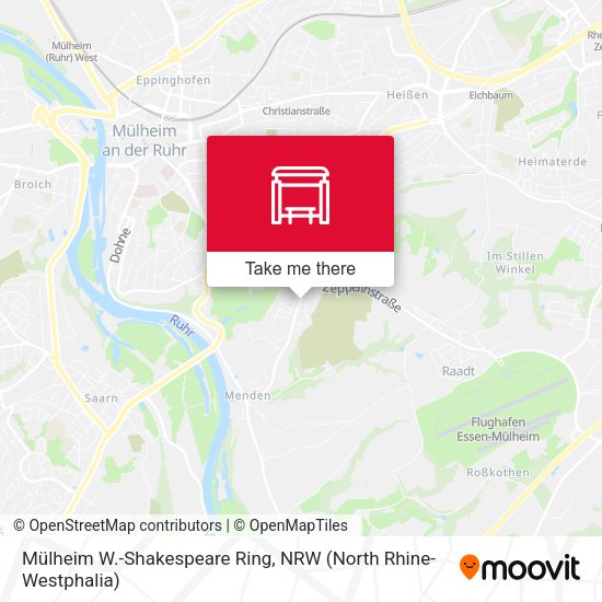 Карта Mülheim W.-Shakespeare Ring
