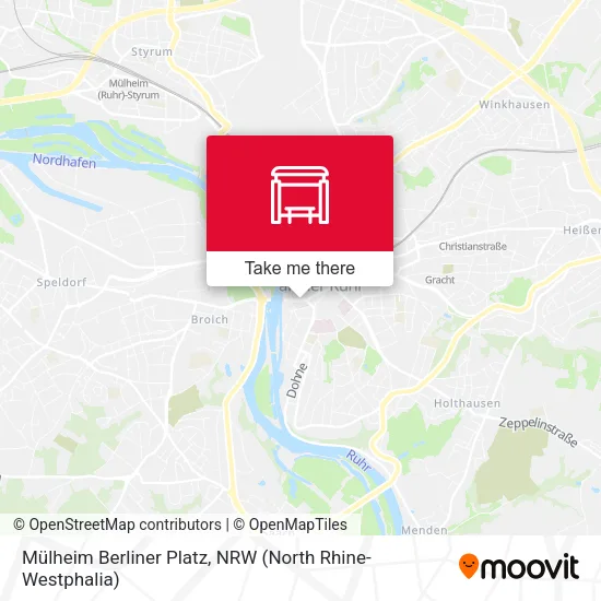 Карта Mülheim Berliner Platz