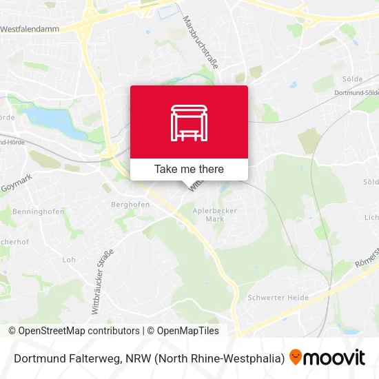 Карта Dortmund Falterweg