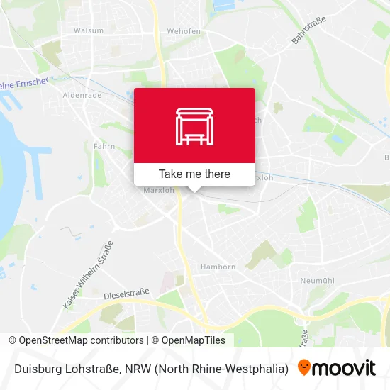 Карта Duisburg Lohstraße