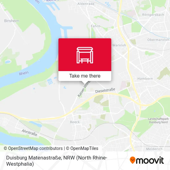 Карта Duisburg Matenastraße