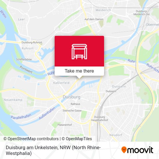 Duisburg am Unkelstein map