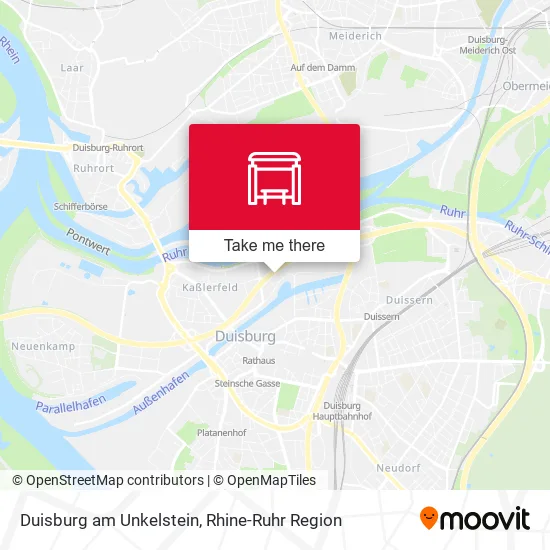 Карта Duisburg am Unkelstein