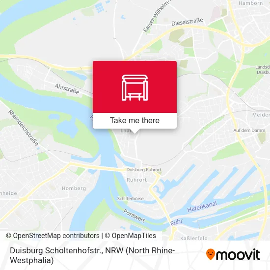 Карта Duisburg Scholtenhofstr.