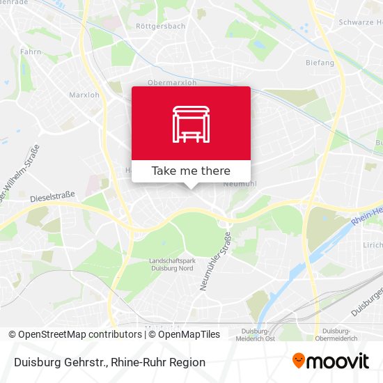 Карта Duisburg Gehrstr.