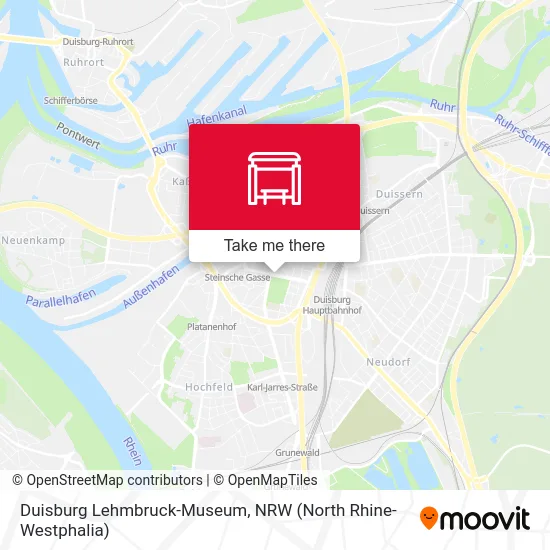Карта Duisburg Lehmbruck-Museum