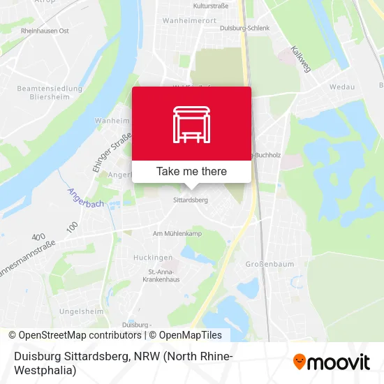Карта Duisburg Sittardsberg
