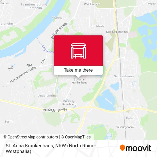 St. Anna Krankenhaus map