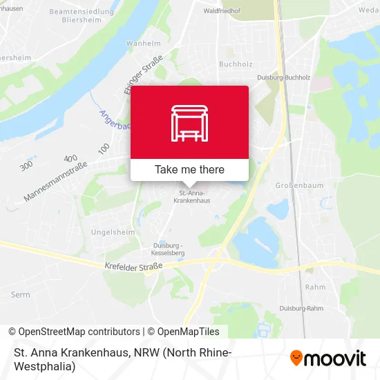 St. Anna Krankenhaus map