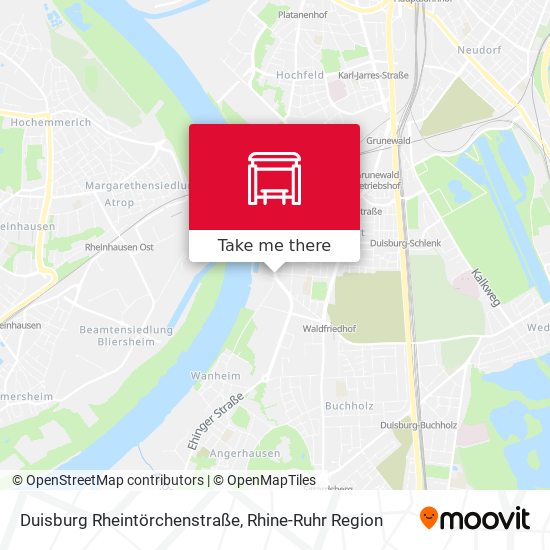 Duisburg Rheintörchenstraße map