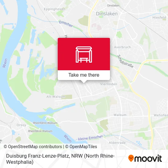 Карта Duisburg Franz-Lenze-Platz