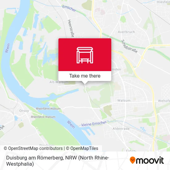 Карта Duisburg am Römerberg