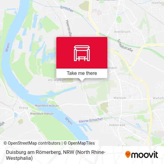 Карта Duisburg am Römerberg