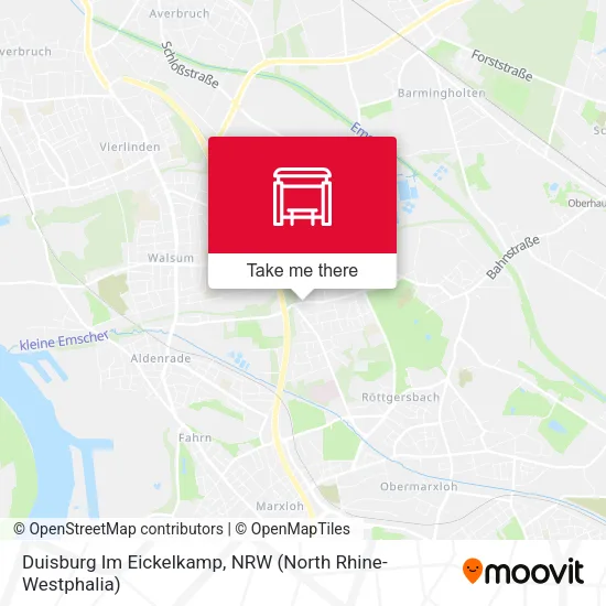 Карта Duisburg Im Eickelkamp