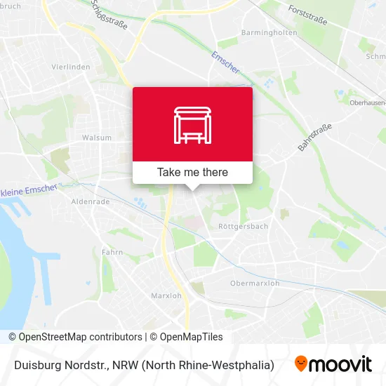 Карта Duisburg Nordstr.