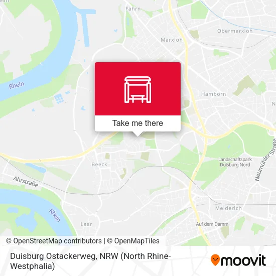 Карта Duisburg Ostackerweg