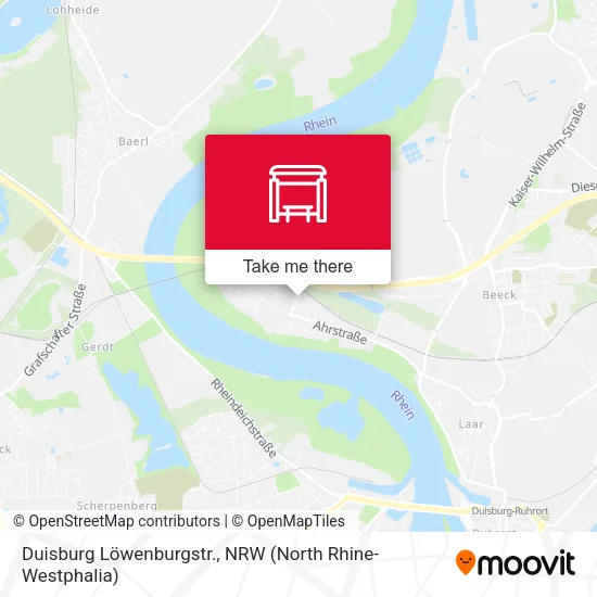 Карта Duisburg Löwenburgstr.
