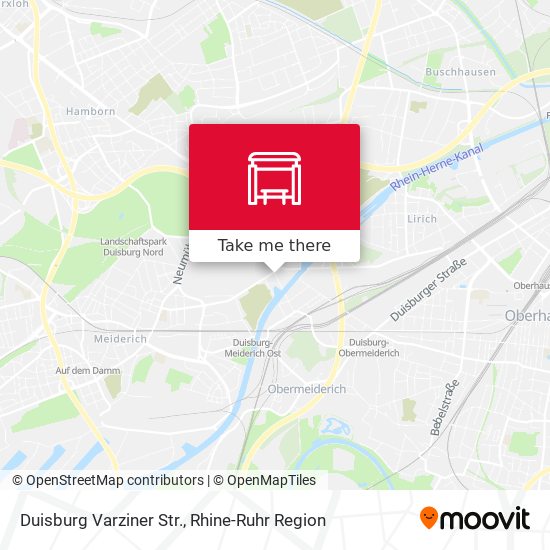 Duisburg Varziner Str. map