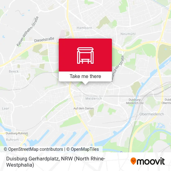 Карта Duisburg Gerhardplatz
