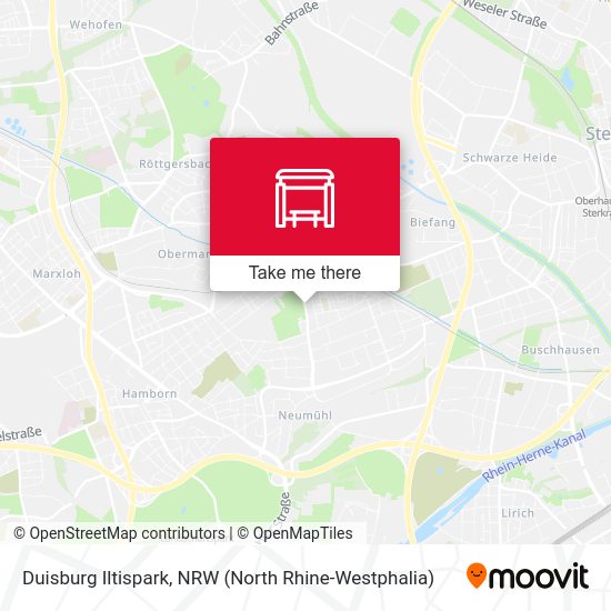 Карта Duisburg Iltispark