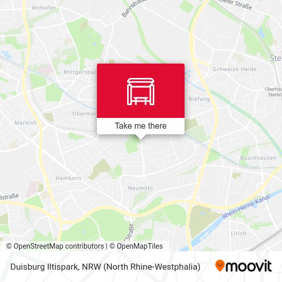 Карта Duisburg Iltispark