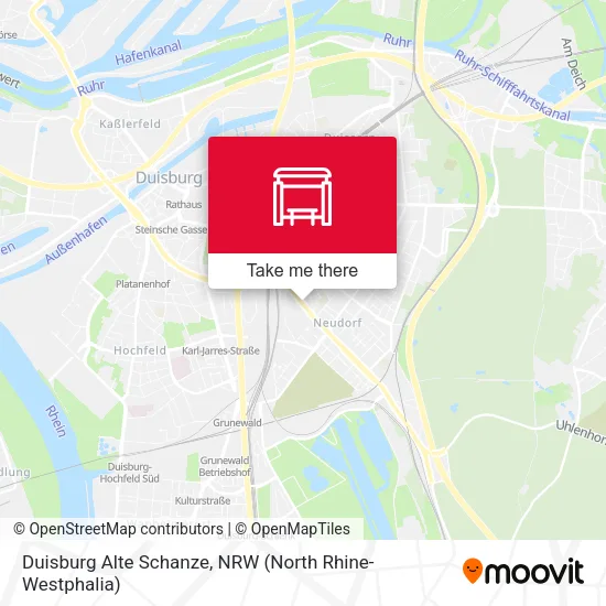 Карта Duisburg Alte Schanze