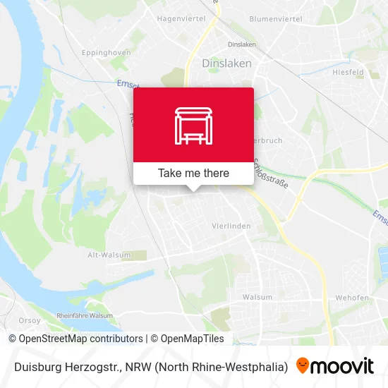 Карта Duisburg Herzogstr.