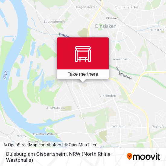 Duisburg am Gisbertsheim map
