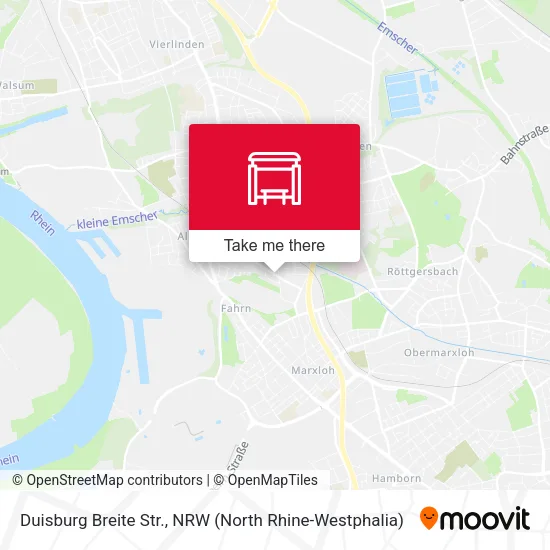 Карта Duisburg Breite Str.