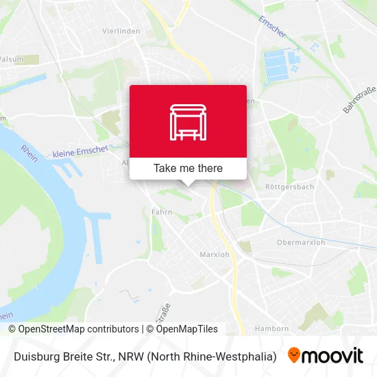 Карта Duisburg Breite Str.