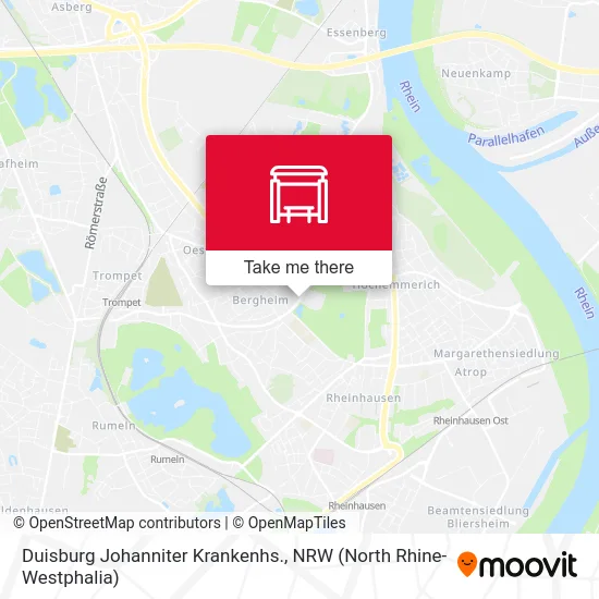 Карта Duisburg Johanniter Krankenhs.