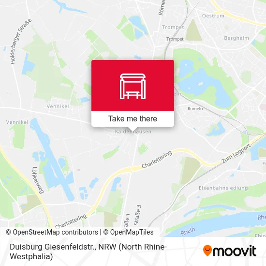 Duisburg Giesenfeldstr. map