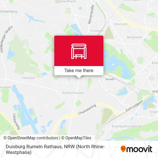 Duisburg Rumeln Rathaus map