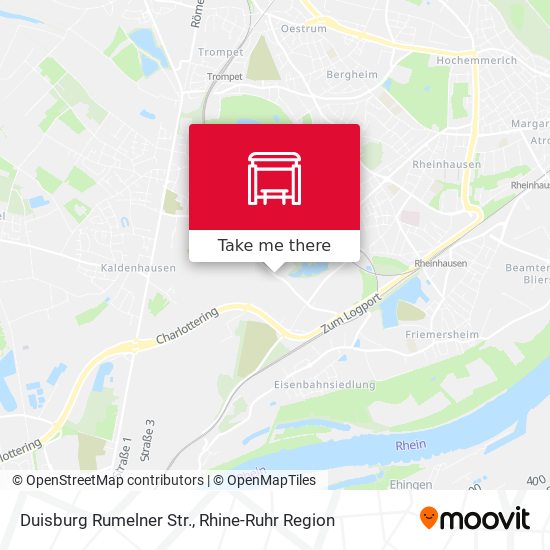 Duisburg Rumelner Str. map